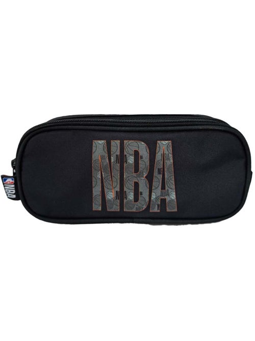 Trousse scolaire garçon 2 compartiments NBA noire - Kiabi Trousse scolaire garçon 2 compartiments NBA noire - Kiabi