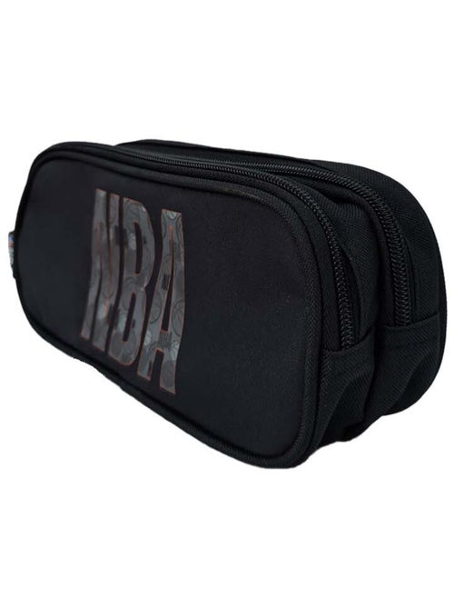 Trousse scolaire garçon 2 compartiments NBA noire - Kiabi Trousse scolaire garçon 2 compartiments NBA noire - Kiabi