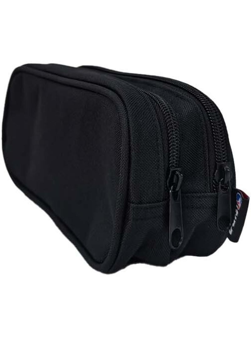 Trousse scolaire garçon 2 compartiments NBA noire Noir - Kiabi