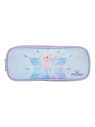 Trousse scolaire La Reine des Neiges 2 compartiments turquoise – bagtrotter