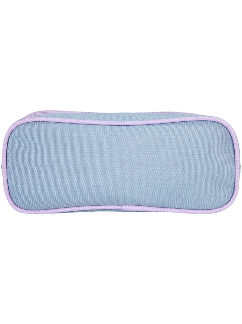 Trousse scolaire La Reine des Neiges 2 compartiments turquoise – bagtrotter Turquoise - Kiabi