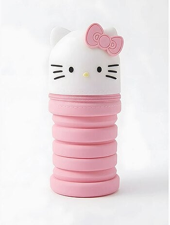Trousse scolaire matière résistante hello kitty sanrio
