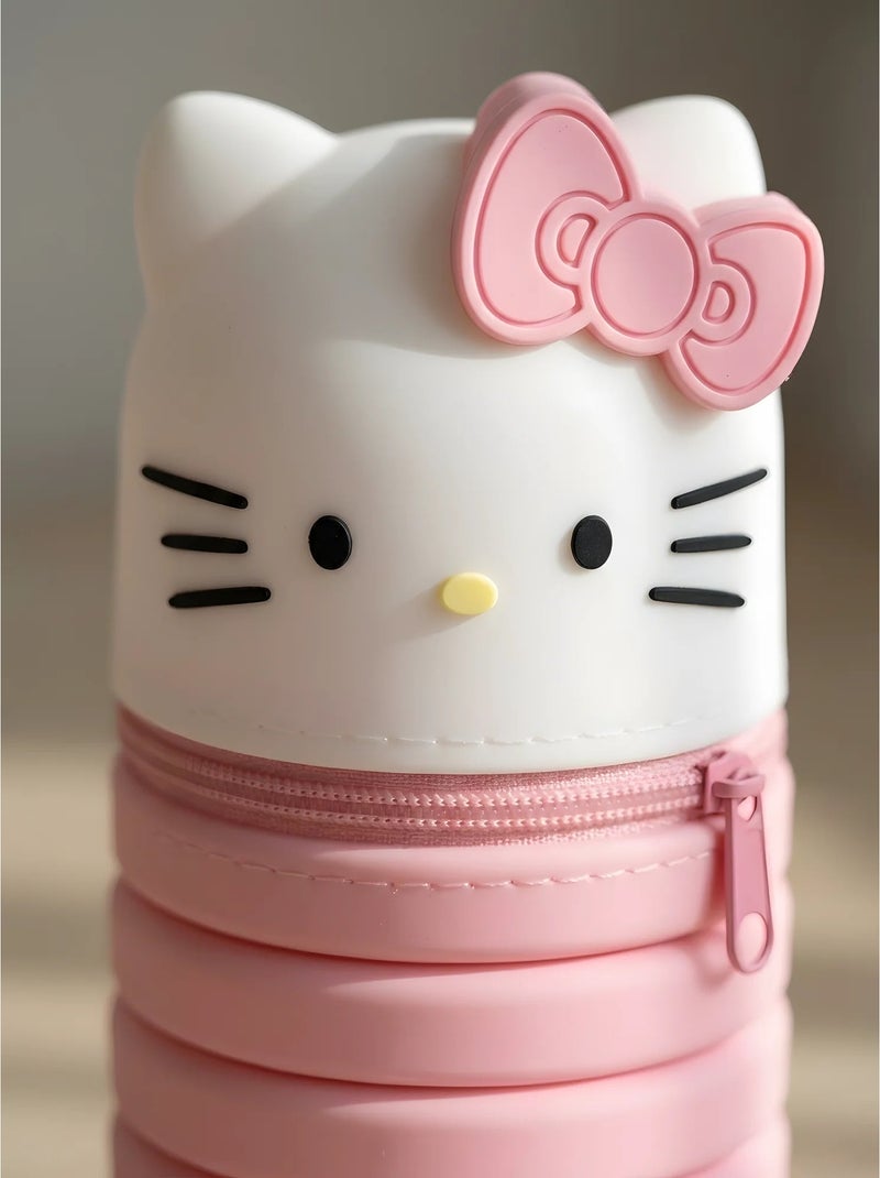 Trousse scolaire matière résistante hello kitty sanrio Rose - Kiabi