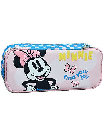 Trousse scolaire Minnie imprimée Find Your Joy