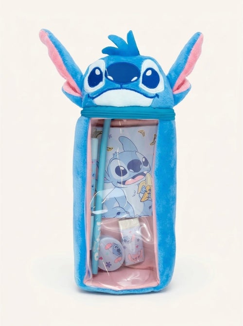 Trousse scolaire motif point résistante stitch disney - Kiabi Trousse scolaire motif point résistante stitch disney - Kiabi