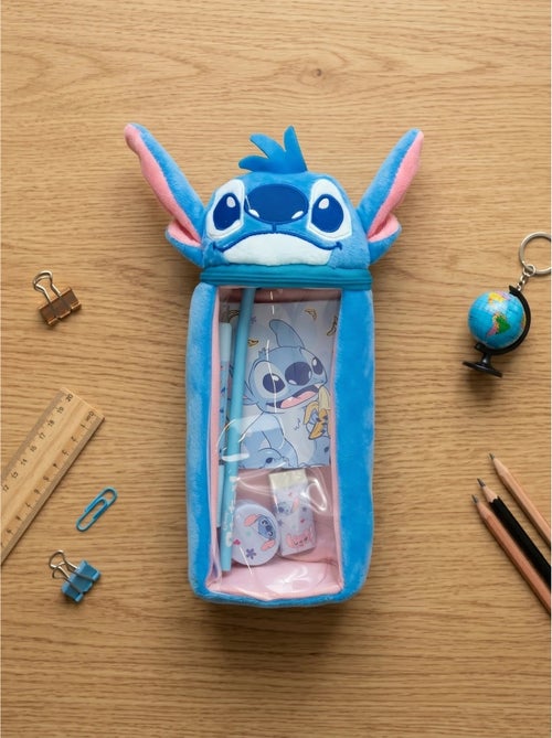 Trousse scolaire motif point résistante stitch disney - Kiabi Trousse scolaire motif point résistante stitch disney - Kiabi