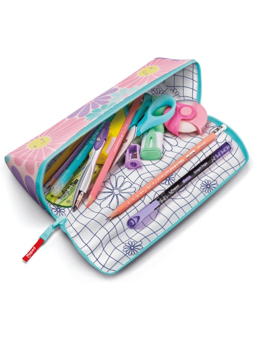 Trousse scolaire ouverture xxl trousse - Kiabi Trousse scolaire ouverture xxl trousse - Kiabi