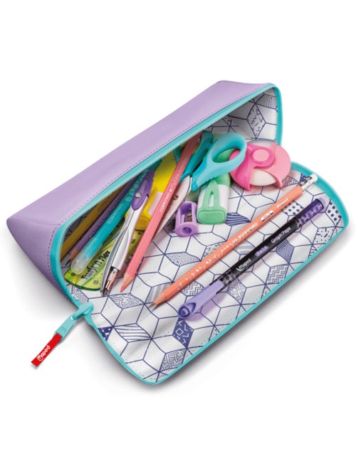 Trousse scolaire ouverture xxl trousse - Kiabi Trousse scolaire ouverture xxl trousse - Kiabi