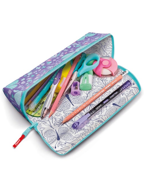 Trousse scolaire ouverture xxl trousse - Kiabi Trousse scolaire ouverture xxl trousse - Kiabi