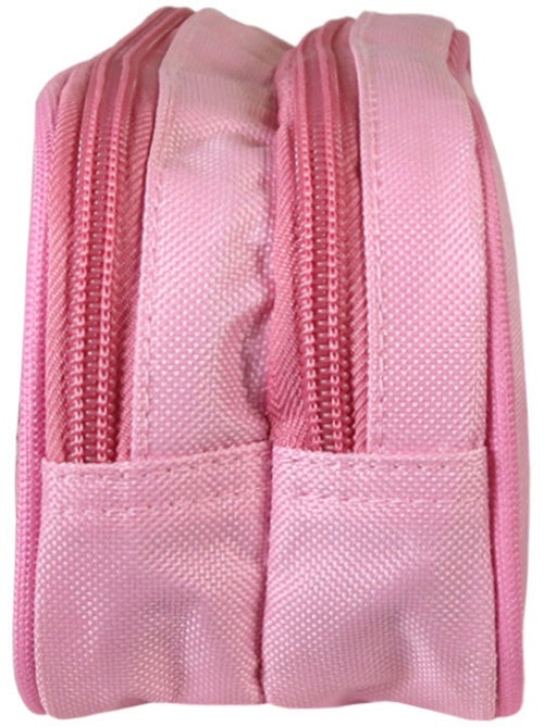 Trousse scolaire rectangulaire 2 compartiments MY MELODY Sweet rose - Kiabi Trousse scolaire rectangulaire 2 compartiments MY MELODY Sweet rose - Kiabi