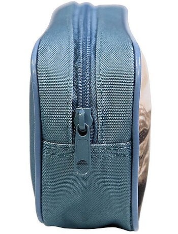 Trousse scolaire rectangulaire Baby Yoda Star Wars / The Mandalorian Beige et Bleue Bagtrotter