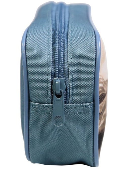 Trousse scolaire rectangulaire Baby Yoda Star Wars / The Mandalorian Beige et Bleue Bagtrotter - Kiabi