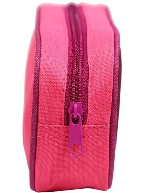 Trousse scolaire rectangulaire Cybel Cheval Licorne Violette Bagtrotter - Kiabi