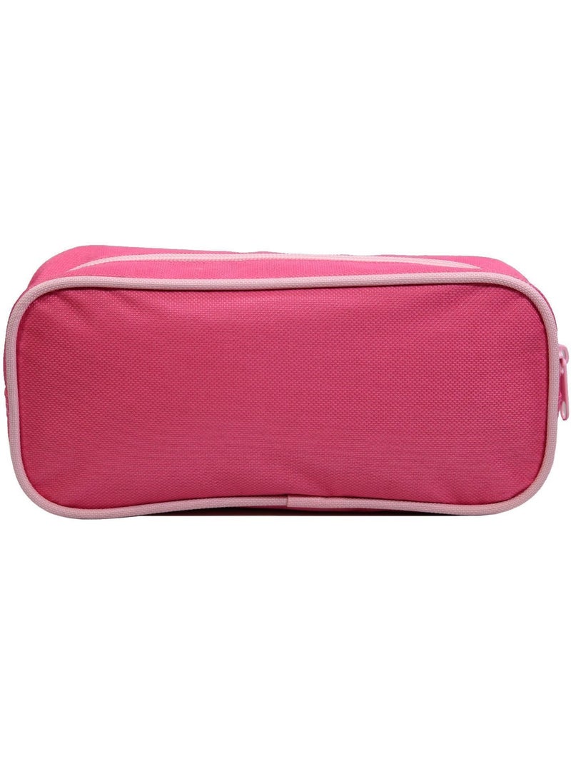 Trousse scolaire rectangulaire Disney Minnie Coeur Rose Bagtrotter Rose - Kiabi