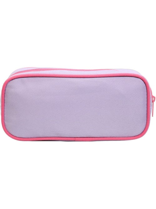 Trousse scolaire rectangulaire Disney Minnie Violette Parme Bagtrotter - Kiabi