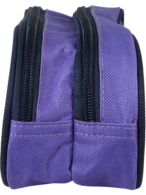 Trousse scolaire rectangulaire fille 2 compartiments LILI LOU violette - Kiabi Trousse scolaire rectangulaire fille 2 compartiments LILI LOU violette - Kiabi