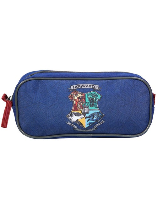 Trousse scolaire rectangulaire Harry Potter Bleu Bagtrotter - Kiabi Trousse scolaire rectangulaire Harry Potter Bleu Bagtrotter - Kiabi