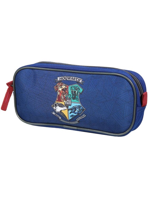 Trousse scolaire rectangulaire Harry Potter Bleu Bagtrotter - Kiabi Trousse scolaire rectangulaire Harry Potter Bleu Bagtrotter - Kiabi