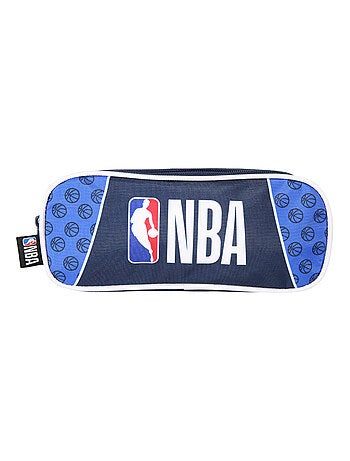 Trousse Scolaire Rectangulaire NBA - Basketball Bleu Marine -Bagtrotter