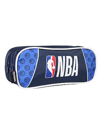 Trousse Scolaire Rectangulaire NBA - Basketball Bleu Marine -Bagtrotter