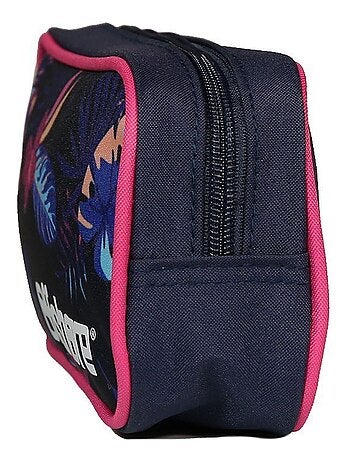 Trousse scolaire rectangulaire Offshore Hibiscus Bleue marine Bagtrotter