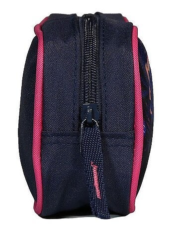 Trousse scolaire rectangulaire Offshore Hibiscus Bleue marine Bagtrotter