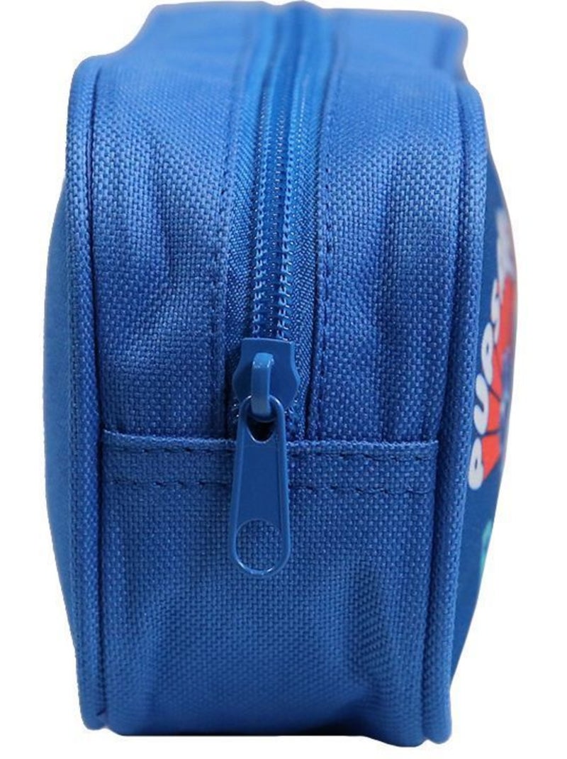 Trousse scolaire rectangulaire Pat'Patrouille Bleue Bagtrotter Bleu - Kiabi