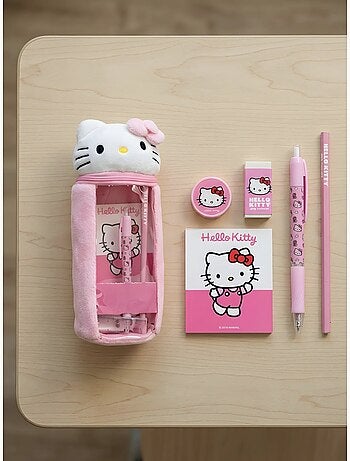 Trousse scolaire résistante hello kitty sanrio