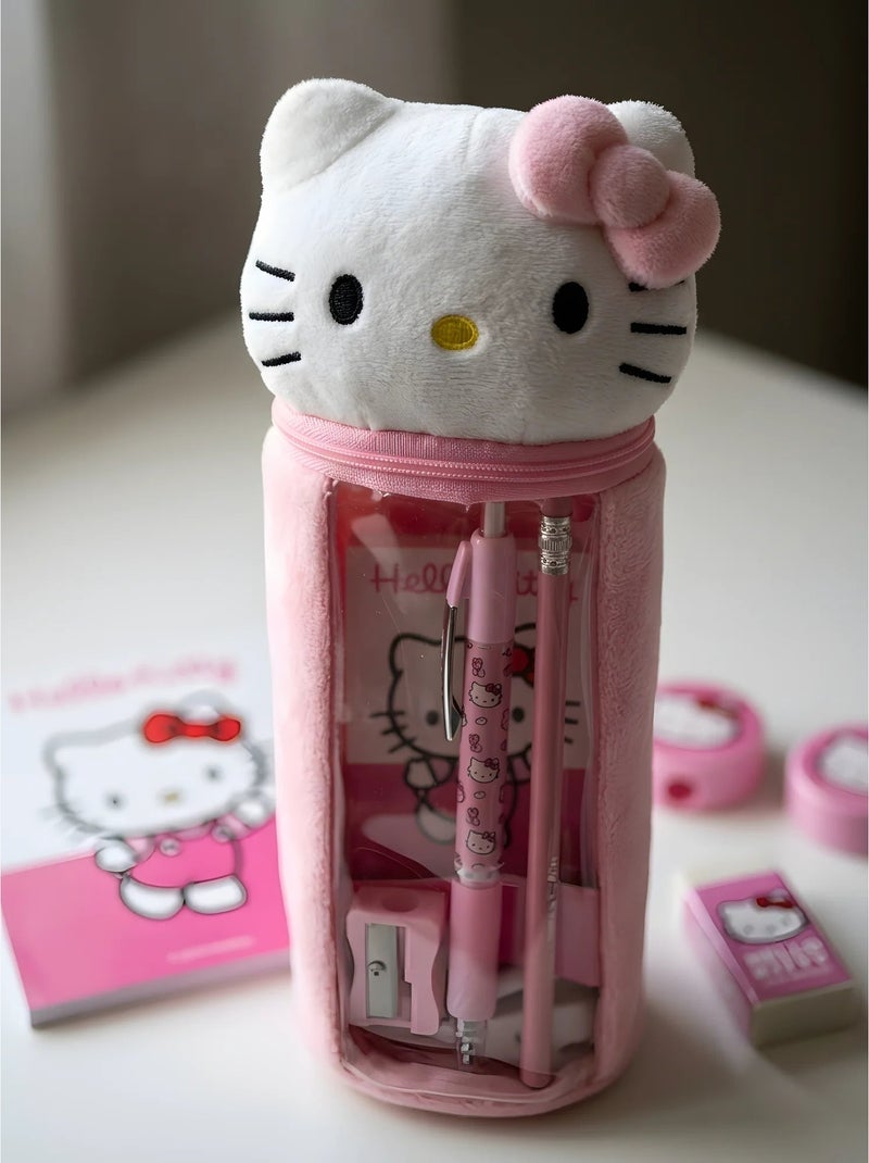 Trousse scolaire résistante hello kitty sanrio Rose - Kiabi