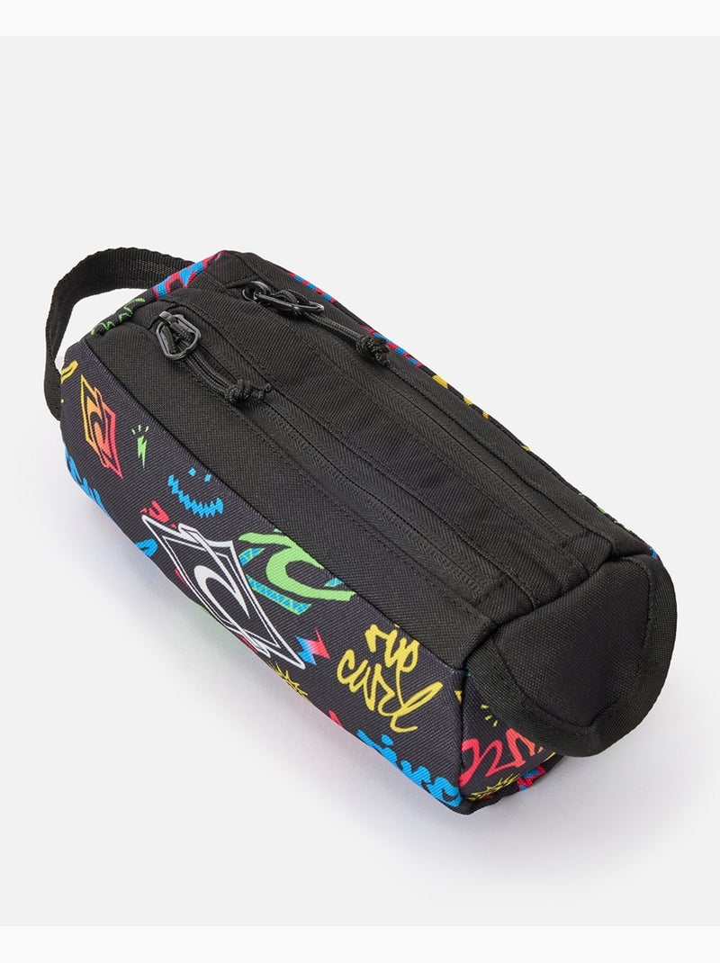 Trousse Scolaire Rip Curl Global Bts Noir Multicolore Bleu - Kiabi