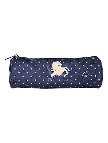 Trousse Scolaire Ronde Cybel Bleu Marine Bagtrotter