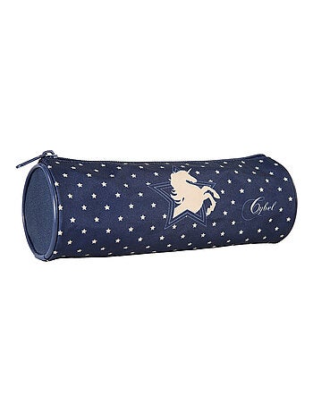 Trousse Scolaire Ronde Cybel Bleu Marine Bagtrotter