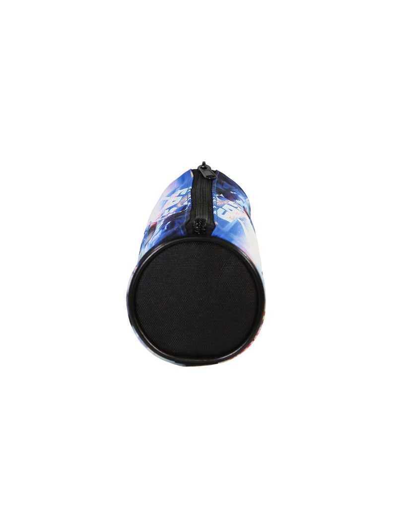 Trousse Scolaire Ronde Fast And Furious - Noir - 1 compartiment zippé - 22x7x7cm - Bagtrotter Noir - Kiabi