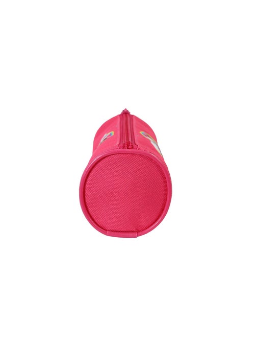 Trousse Scolaire Ronde Gabby - Rose - 1 compartiment zippé - 22x7x7cm - Bagtrotter - Kiabi