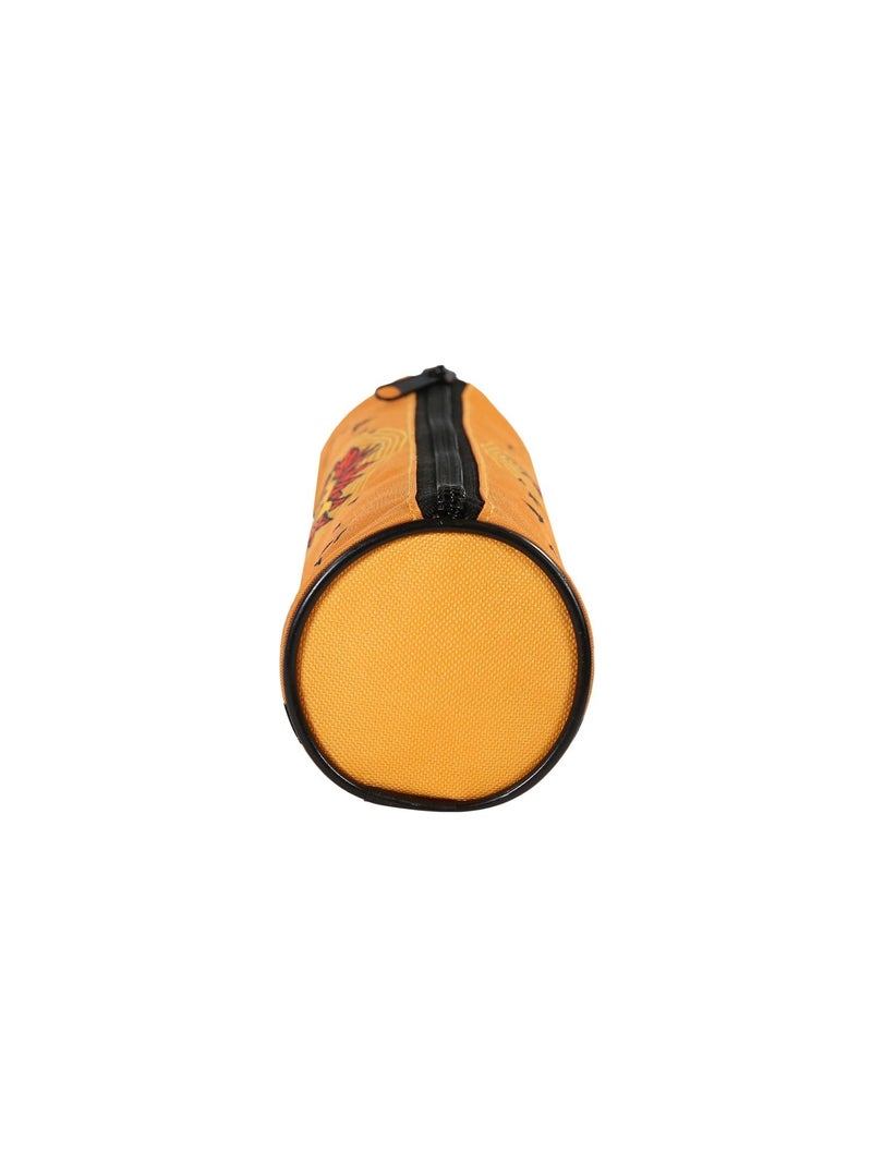 Trousse Scolaire Ronde Le Roi Lion - Orange - 1 compartiment zippé - 22x7x7cm - Bagtrotter Orange - Kiabi