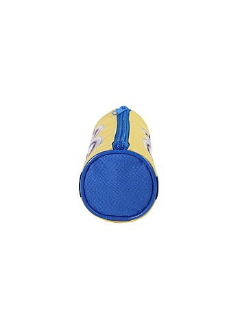 Trousse Scolaire Ronde Les Minions - Jaune - 1 compartiment zippé - 22x7x7cm - Bagtrotter