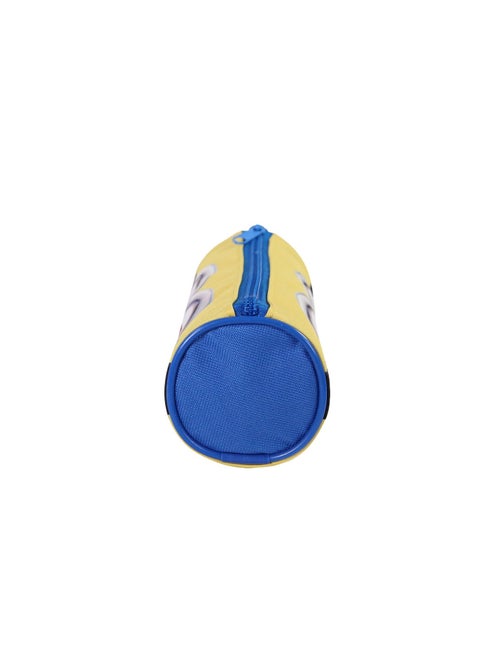 Trousse Scolaire Ronde Les Minions - Jaune - 1 compartiment zippé - 22x7x7cm - Bagtrotter - Kiabi