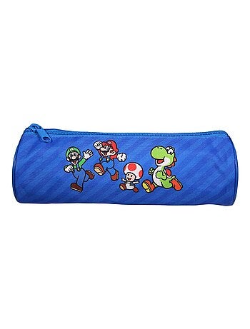 Trousse scolaire ronde Super Mario Multicolore