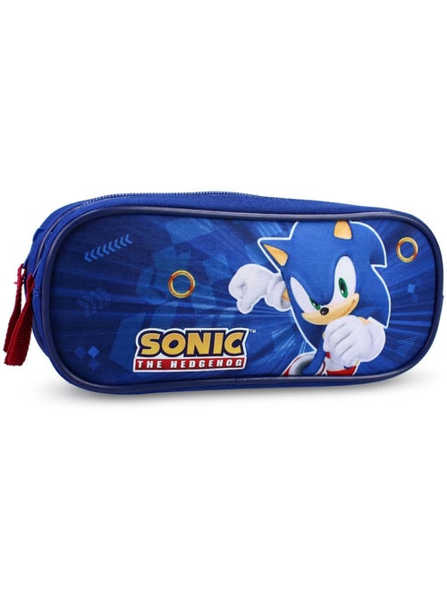Trousse Scolaire Sonic The Hedgehog Double Compartiment 155-01309 - Kiabi Trousse Scolaire Sonic The Hedgehog Double Compartiment 155-01309 - Kiabi
