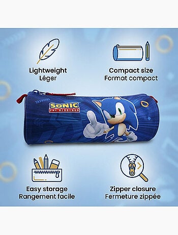 Trousse Scolaire Sonic The Hedgehog Simple Compartiment 155-01308