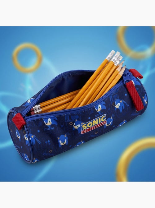 Trousse Scolaire Sonic The Hedgehog Simple Compartiment 155-01308 - Kiabi