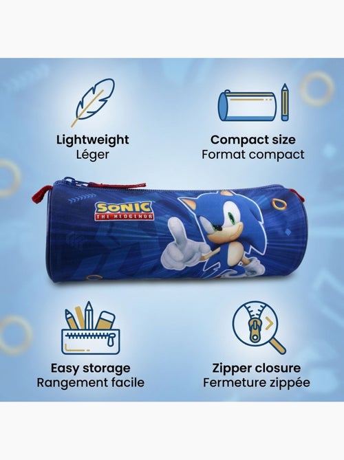 Trousse Scolaire Sonic The Hedgehog Simple Compartiment 155-01308 - Kiabi