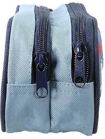 Trousse scolaire STITCH bleue 2 compartiments