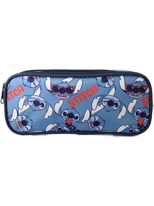 Trousse scolaire STITCH bleue 2 compartiments - Kiabi Trousse scolaire STITCH bleue 2 compartiments - Kiabi