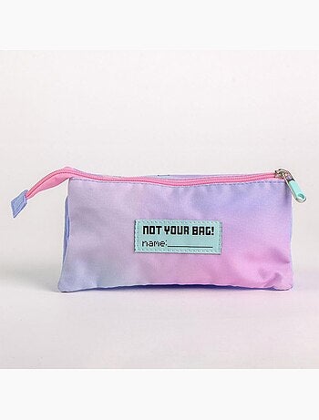 Trousse scolaire Stitch Disney avec 3 compartiments