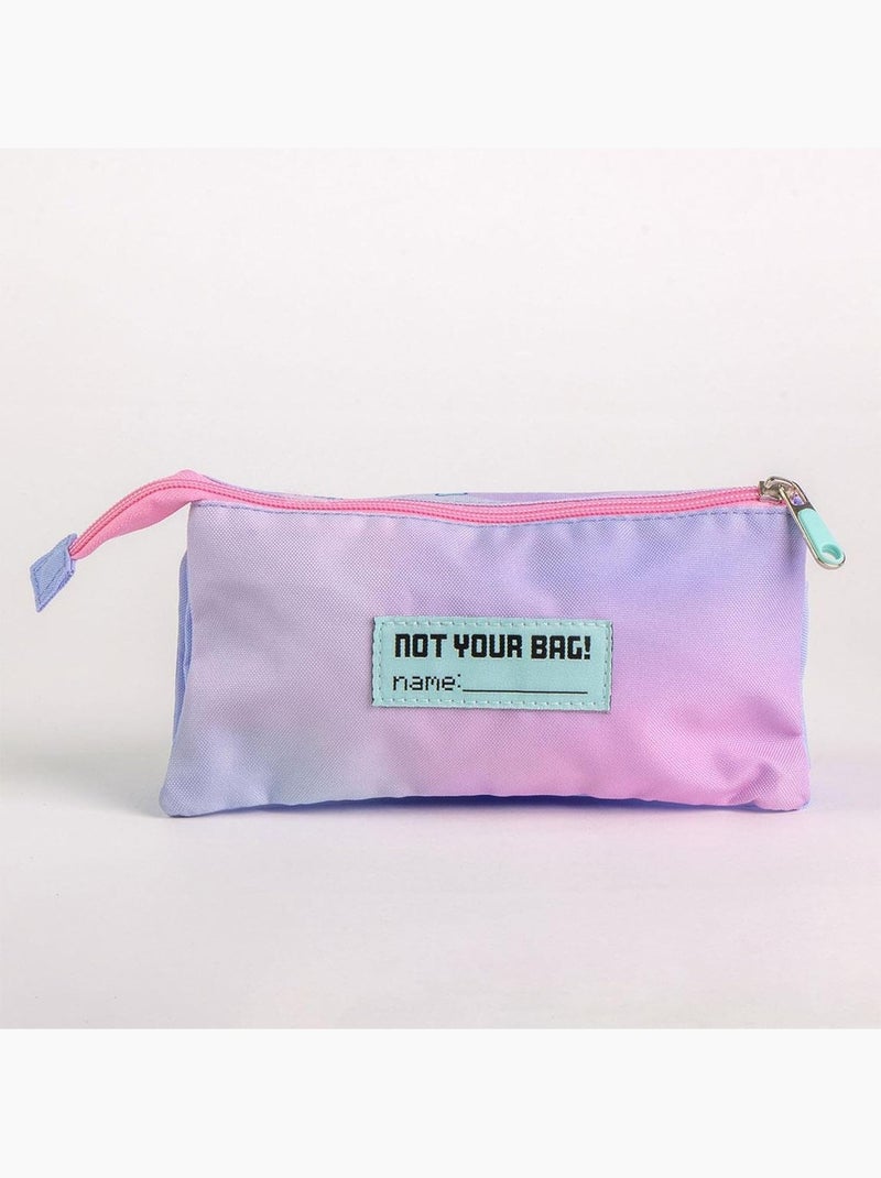 Trousse scolaire Stitch Disney avec 3 compartiments Multicolore - Kiabi