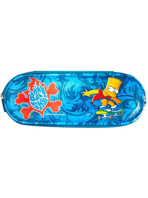 Trousse semi-rigide motif skate Bart Simpson Simpson - Kiabi