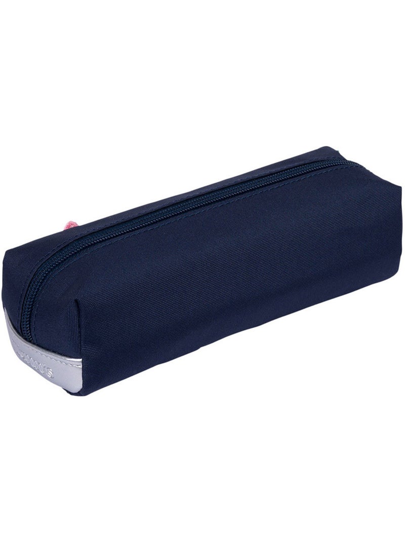 Trousse – Simple 21 CM - Collection Scolaire 2027 – Tann's Bleu marine - Kiabi