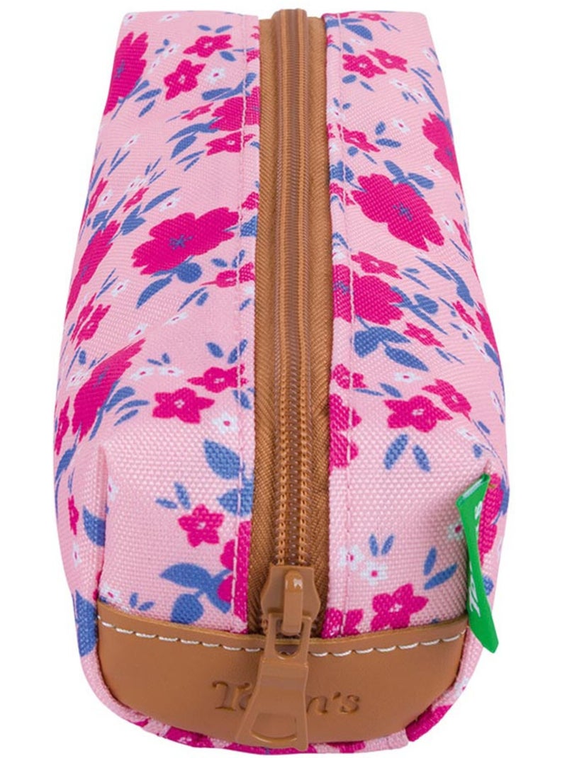 Trousse – Simple 21 CM - Collection Scolaire 2027 – Tann's Rose - Kiabi