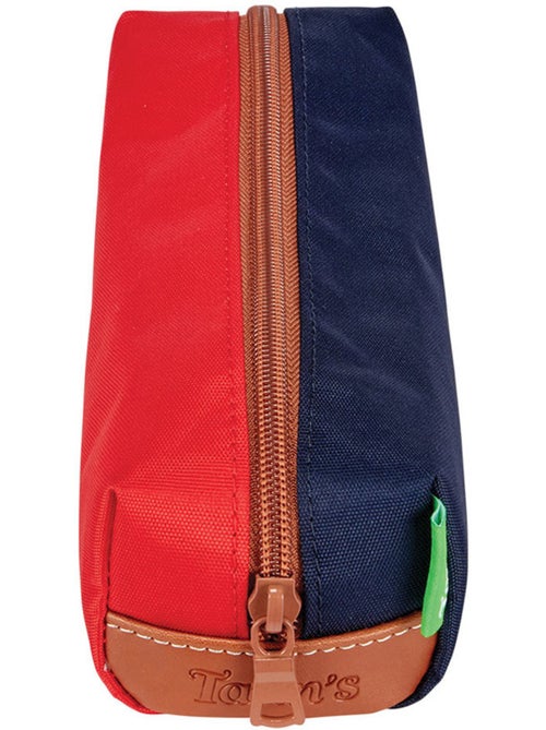 Trousse simple bicolore 21 cm polyester éco-responsable Tann's - Kiabi